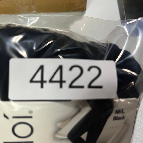 MeMoi Sweater Tights Womens M/L Black Solid Opaque Stretch Hosiery MO-TB-0044 - Picture 3 of 4